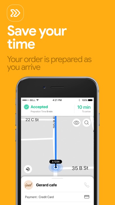 Drivu - your drive thru orders iPhone screenshot 4 - Food & Drink app