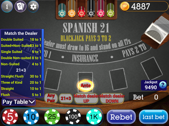 Screenshot #4 pour Spanish Blackjack 21