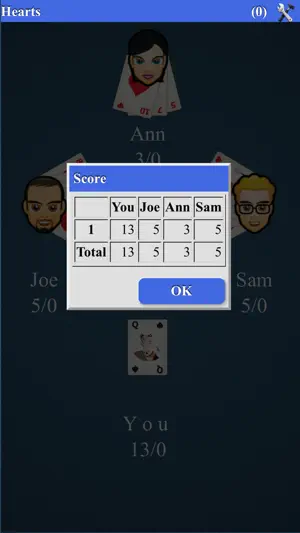 Hearts Card Game* screenshot 4