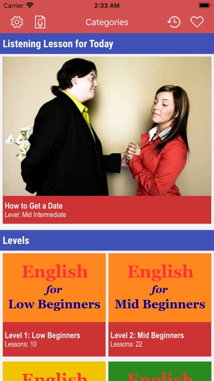 English Listening - Daily