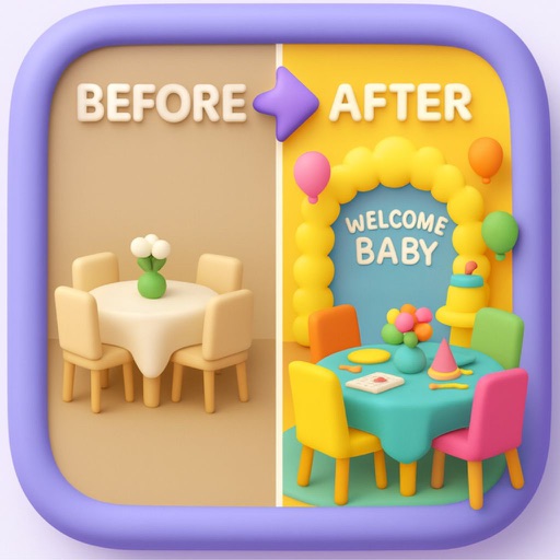 AI Party Room Makeover app icon