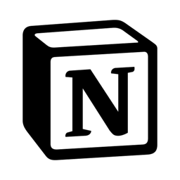 Ícone do app Notion - notas, tarefas