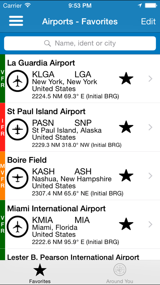 #2. AeroPointer - Airport Data (iOS) 由: FLEMINGER MEDIA LLC