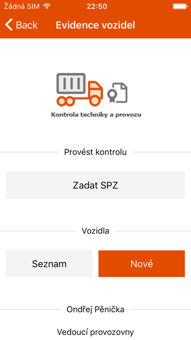 App screenshot
