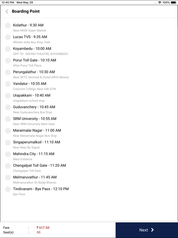 YBM Travels iPad screenshot 4 - Travel app