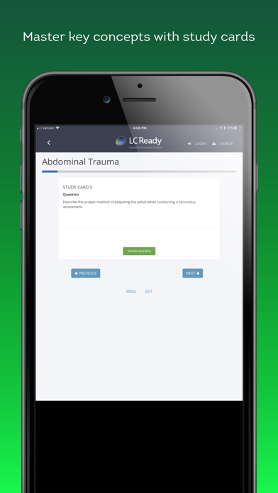 Paramedic Trauma Review Screenshot