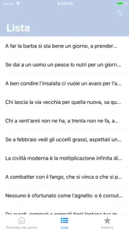 proverbio del giorno iPhone Captures Décran 3