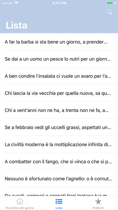 Screenshot #3 pour Proverbio del giorno