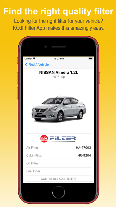Screenshot #2 pour KOJI Filter App