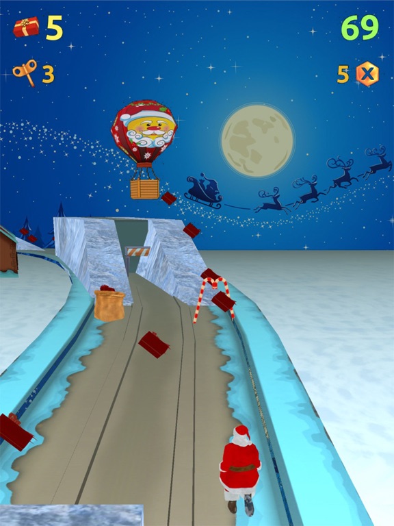 Screenshot #5 pour Christmas Run 3D: Santa Game