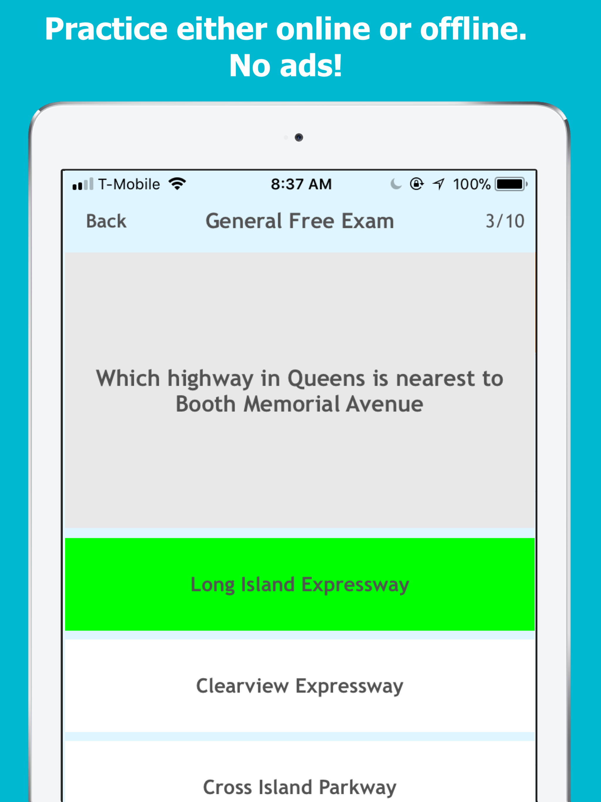 TLC Exam Center: Prep & Study screenshot 9