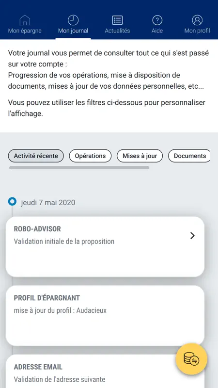 Mon Epargne screenshot 5 of 6
