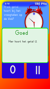 Klokkijken oefenen UN screenshot