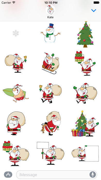 Days to Christmas Sticker Pack iPhone screenshot 4 - Utilities app