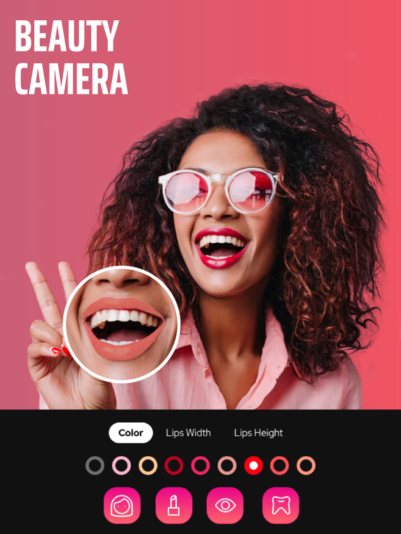 Selfie Editor - Face Filters iPad screenshot 6 - Photo & Video app