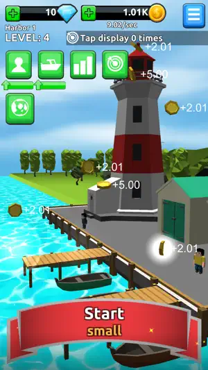 Harbor Tycoon Clicker screenshot 1