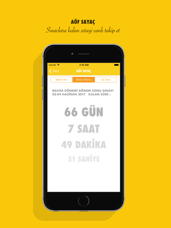 aöf çıkmış sorular iPad screenshot