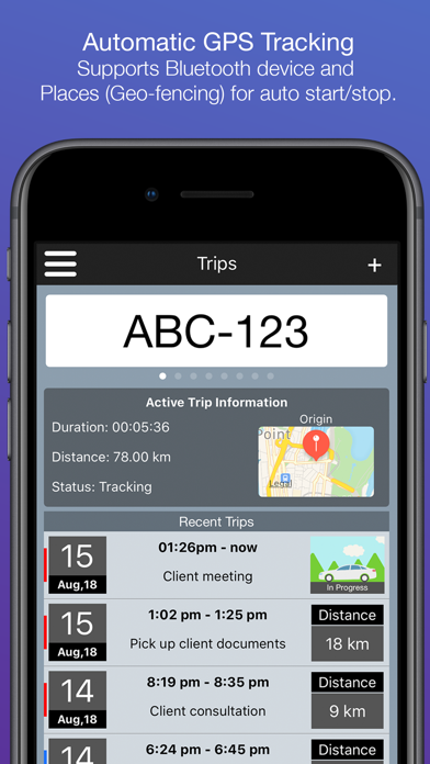 Screenshot #1 pour Travel Logs - Vehicle Logbook