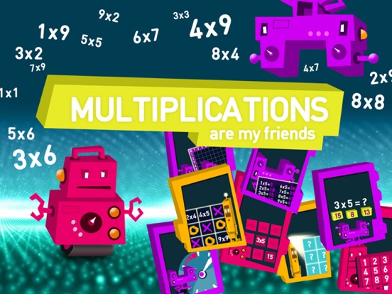 Multiplications are my Friends iPad app afbeelding 4