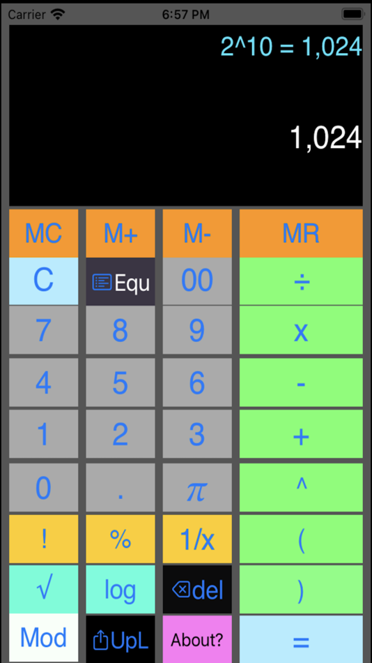 #4. Calculator 2024 (iOS) 由: Mudarmeen Munlin