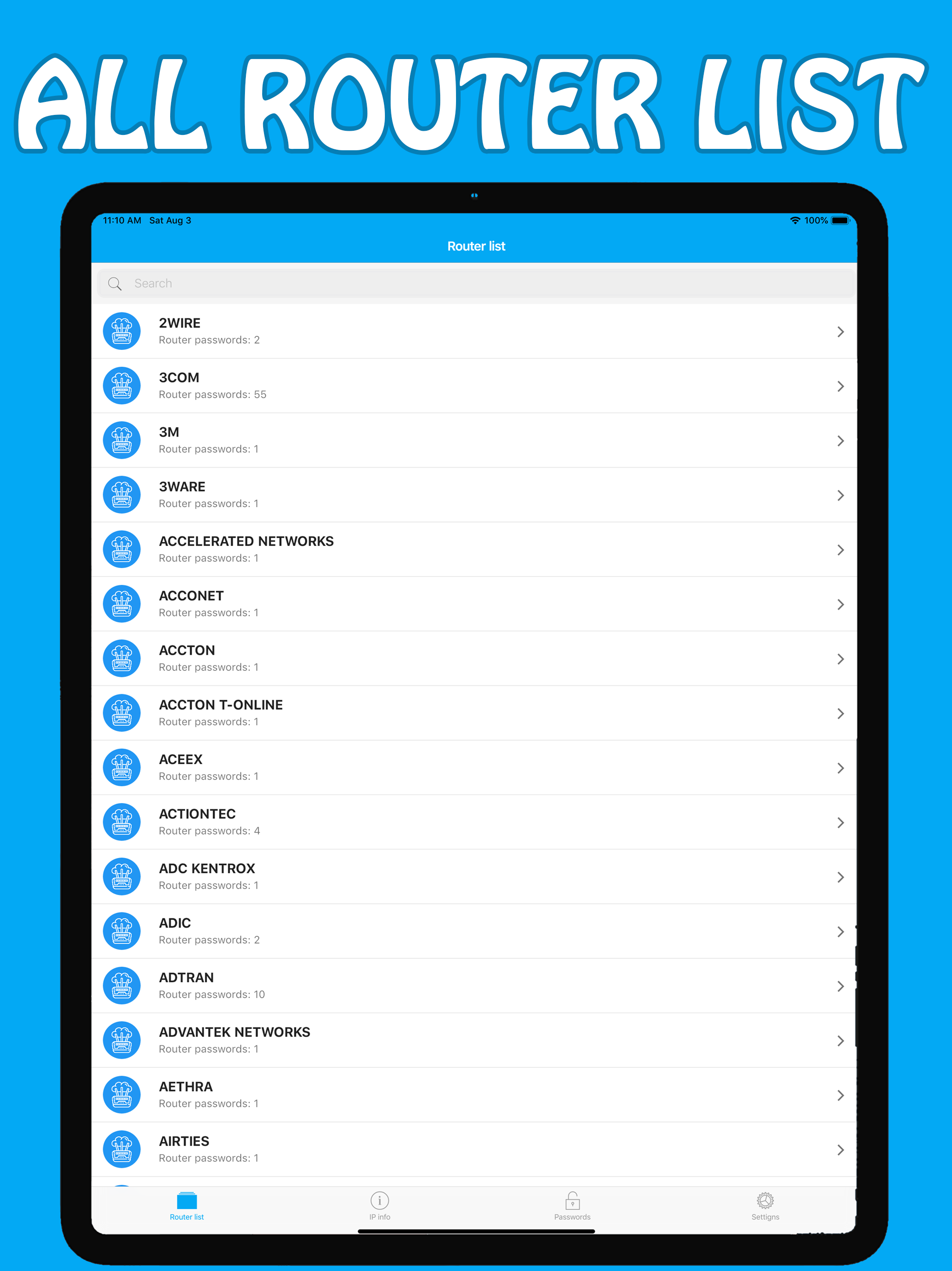 Router admin - Wifi Password screenshot 5