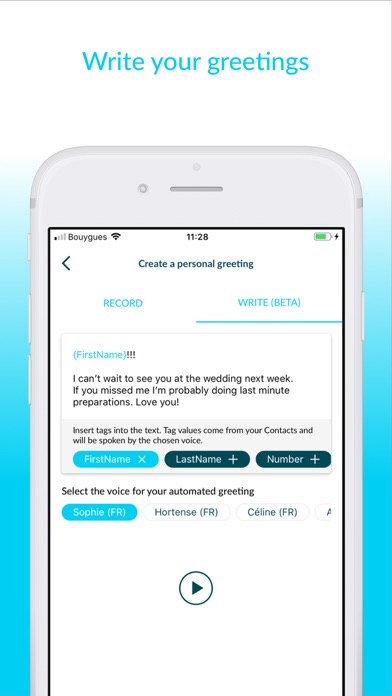 Voxist: Visual Voicemail iPhone screenshot 6 - Productivity app