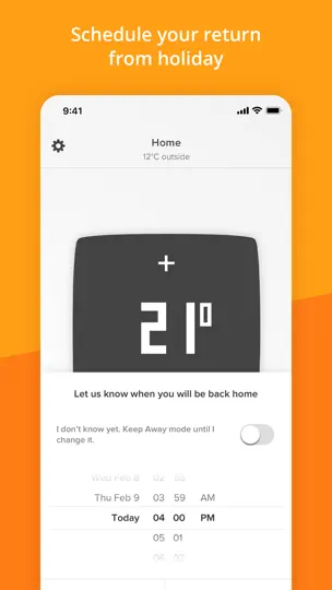 Netatmo Energy iPhone-skjermbilde 3