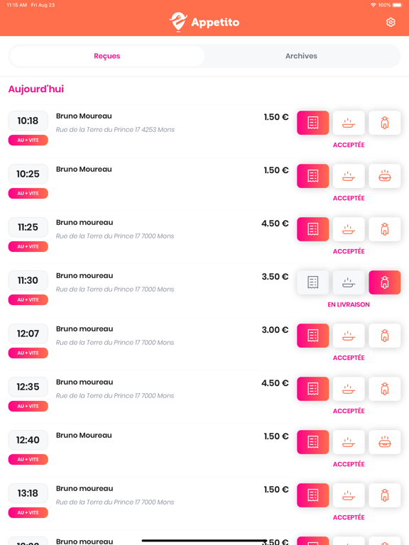 Screenshot #5 pour Appetito Box