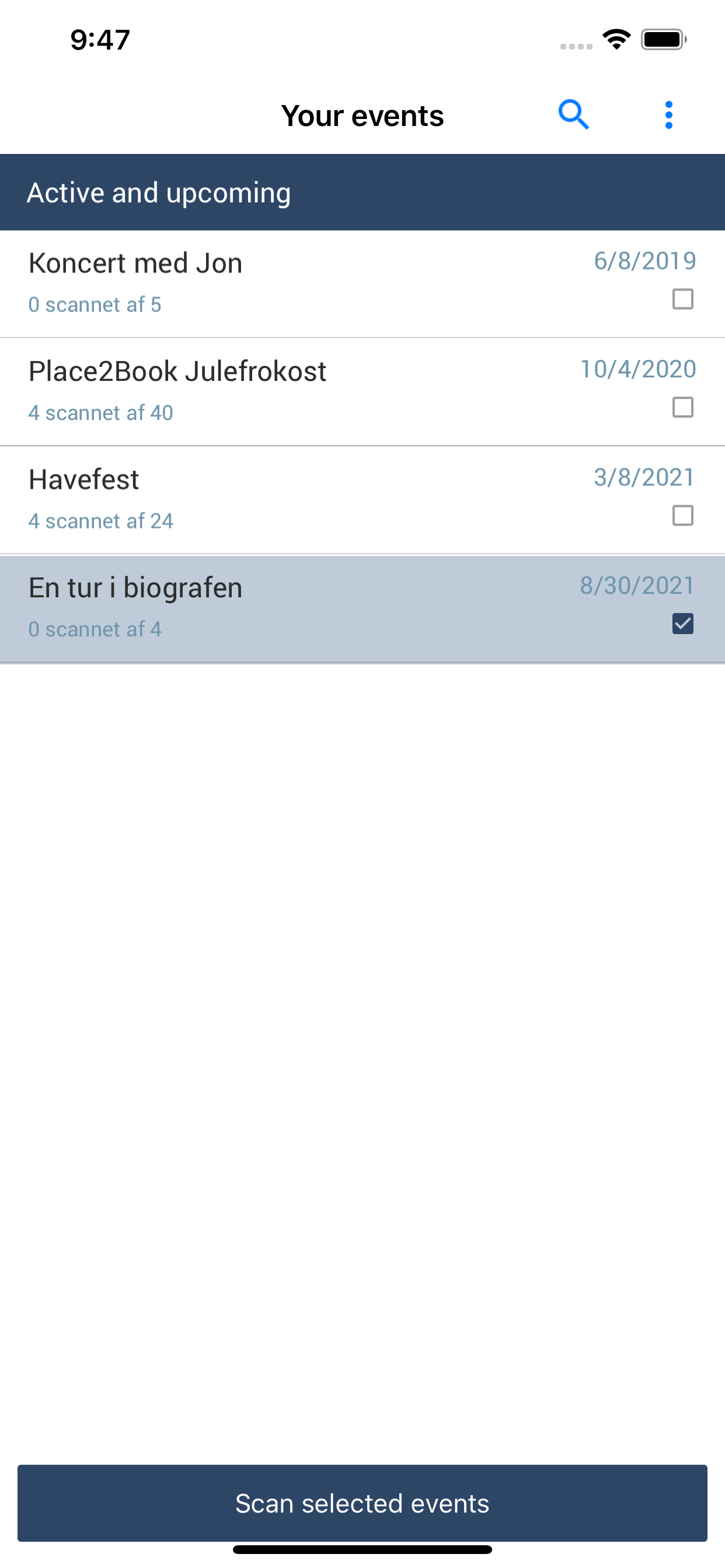 P2B Scanner screenshot 3