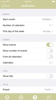 Calendar Widget iphone bilder 3