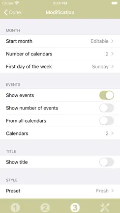 Calendar Widget iPhone image 4
