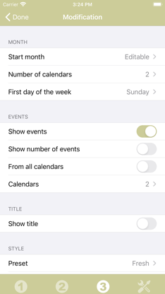 Calendar Widget screenshot 4