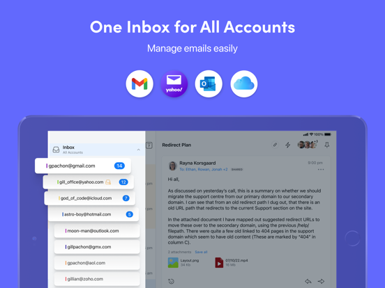 Spark Mail + AI: e-mail Inbox