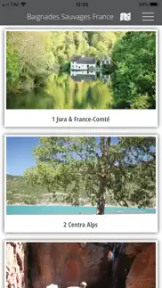 baignades sauvages france iPhone Captures Décran 1