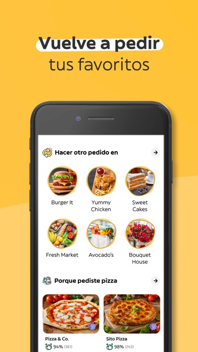 Glovo: Comida a domicilio
