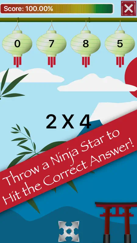 Math Facts Ninja - Math Games screenshot 4 of 5