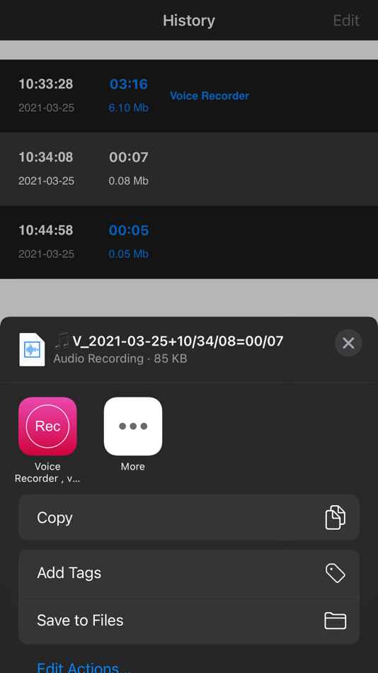 #6. Voice Recorder, Voice Memos ™ (iOS) 由: Milad Fakhr
