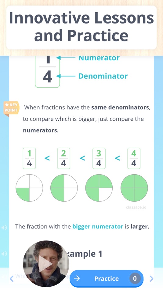 #9. Learn Math 4th Grade (iOS) 由: Class Ace LLC