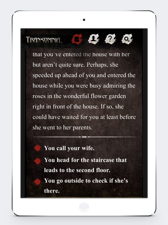 Transomnia Horror Gamebook