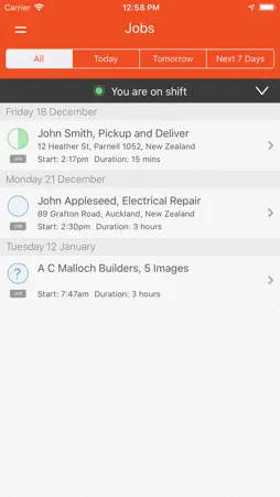 vWork screenshot 1