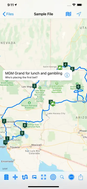 Road Trip Planner™: Screenshot 1 von 10