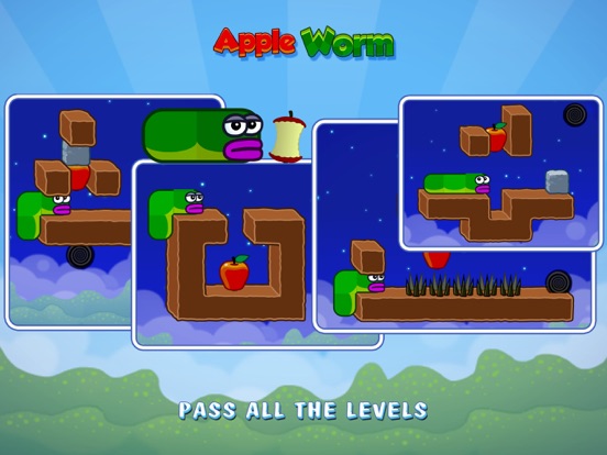Игра Apple Worm: Головоломка