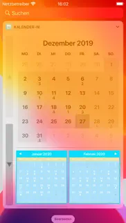 kalender-widget iphone bildschirmfoto 3