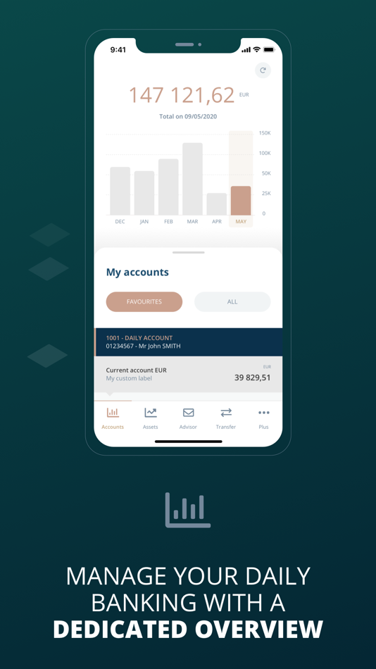 #1. BTB Mobile Banking (iOS) 由: Banque Transatlantique Belgium