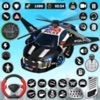 US Police Heli Car Chase Games icon