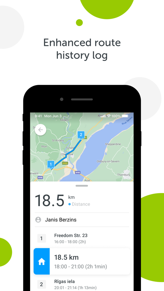 #4. Mapon Driver (iOS) De: Mapon SIA