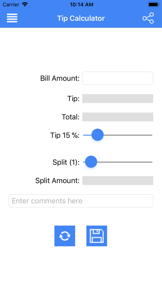 #2. Tip Calculator!!! (iOS) بواسطة: 3MB Solutions, Inc