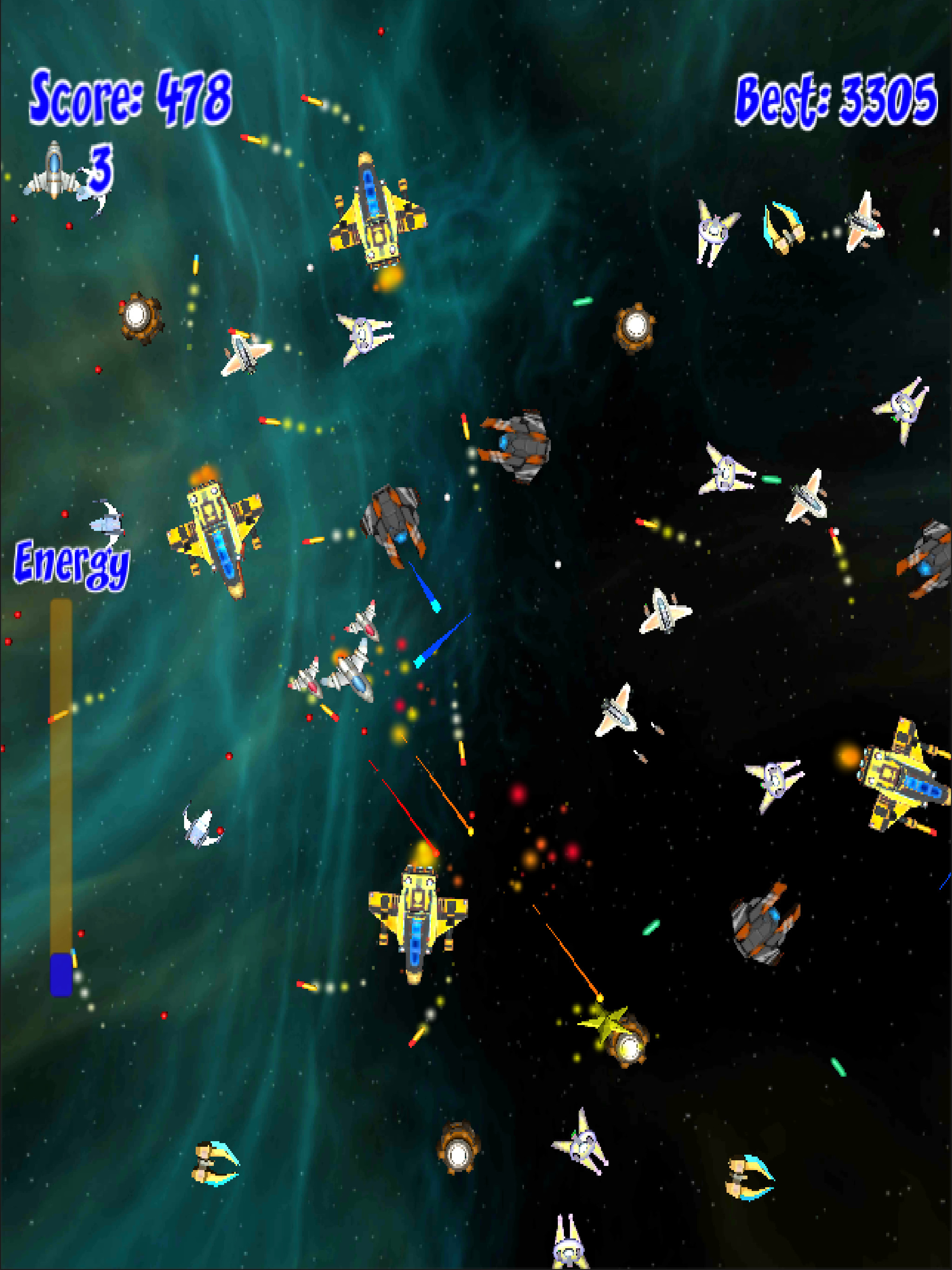 Galaxy Jump space pirates screenshot 9