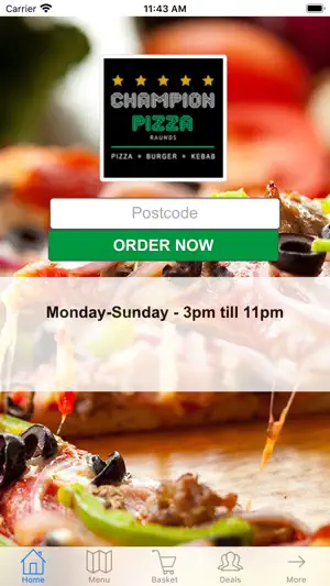 Champion Pizza screenshot 1
