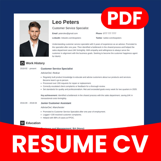 CV Templates - Resume Maker